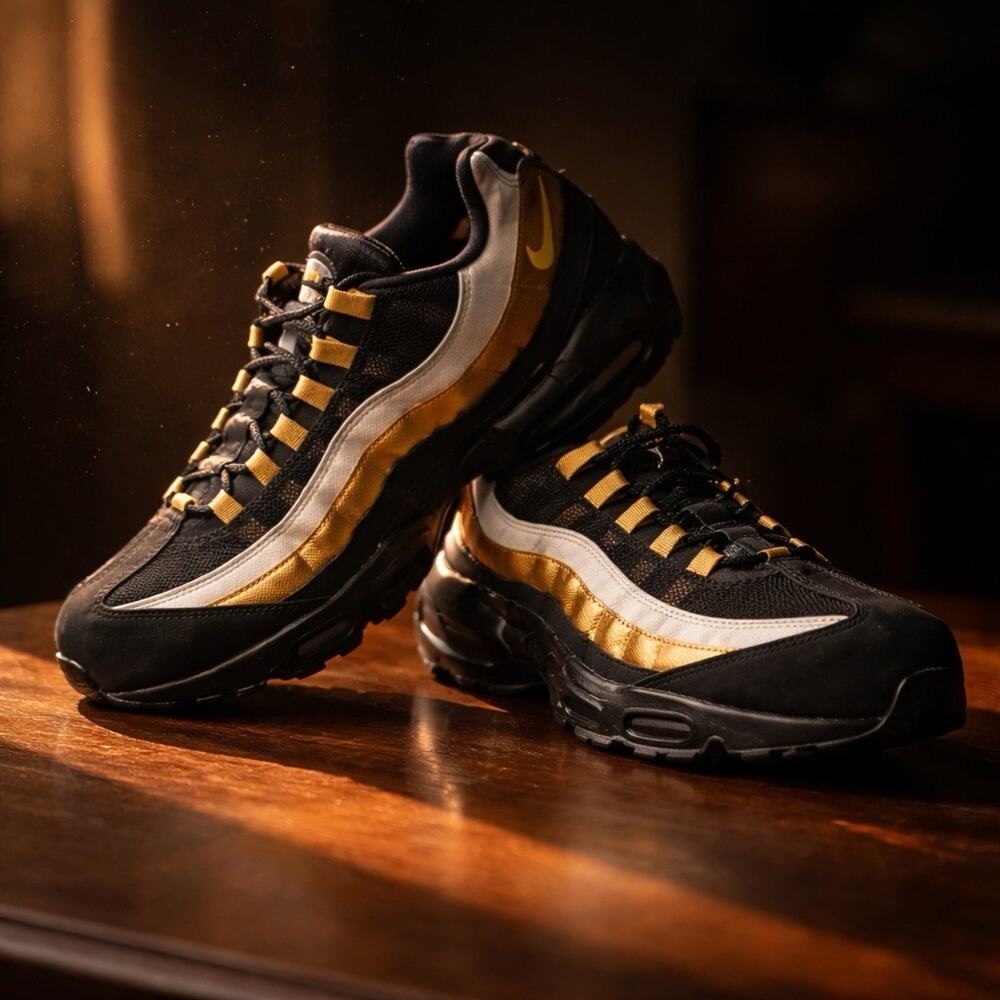 Size 13 - Nike Air Max 95 Premium Metallic Gold No Box